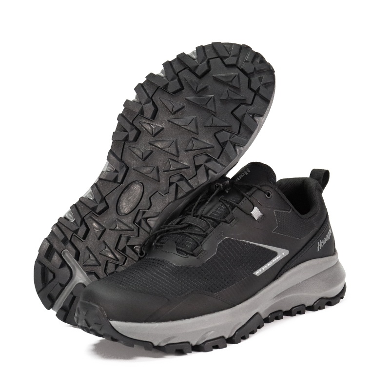 Kasut Larian Rubber Outsole Nylon Atas BK Mesh